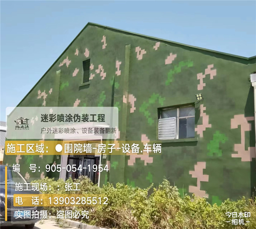 贵阳外墙数码迷彩漆施工报价清单（100㎡标准墙面测算）